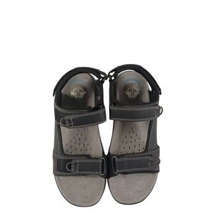 Dockers Bradburn Sandels NEW Mens 8M  Black -Supreme Comfort -Adjustable Straps